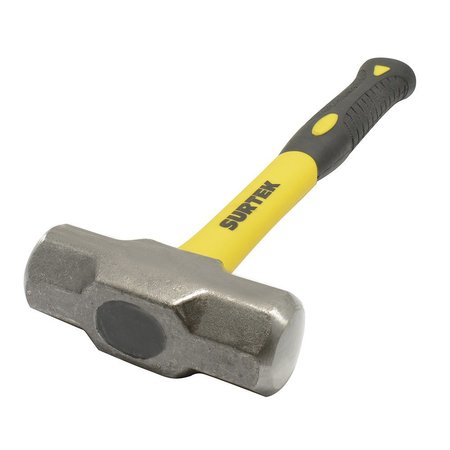 SURTEK Octagonal 2-Pound Steel Hammer, Fiberglass Handle MARR2FV